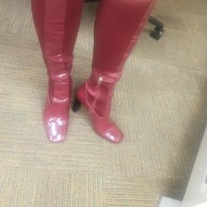 Nine West Quincy Square Toe Boots